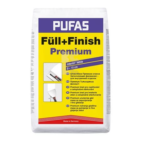 PUFAS FULL + FINISH PREMIUM 0-15cm - unutarnja glet masa