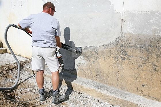 ROKAMAT A GEX brusilica za beton 110-160cm (1500W, 2580-9141o/m) - žirafa