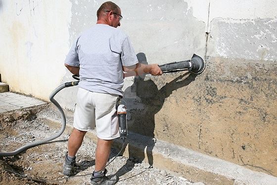 ROKAMAT A GEX brusilica za beton 110-160cm (1500W, 2580-9141o/m) - žirafa
