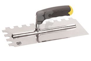 Gleter nazubljeni ROSTFREI SA GUM.DR. 280X130X4 mm