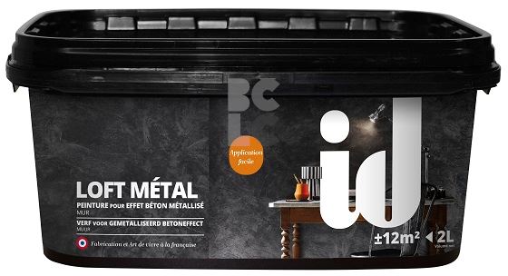  ID LOFT METAL BAZA - boja s efektom metaliziranog betona