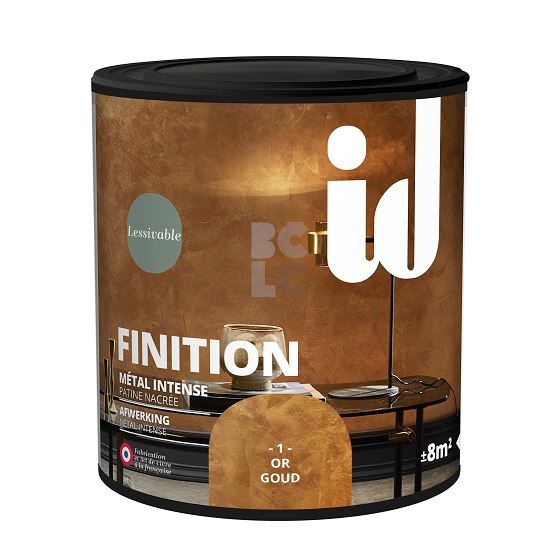 BOJA S ANTIKNIM EFEKTOM - ID METAL INTENSE FINISH 0,5 l