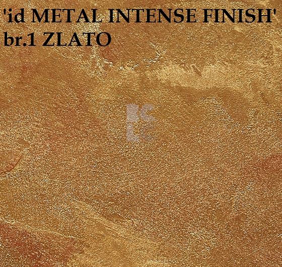 BOJA S ANTIKNIM EFEKTOM - ID METAL INTENSE FINISH 0,5 l