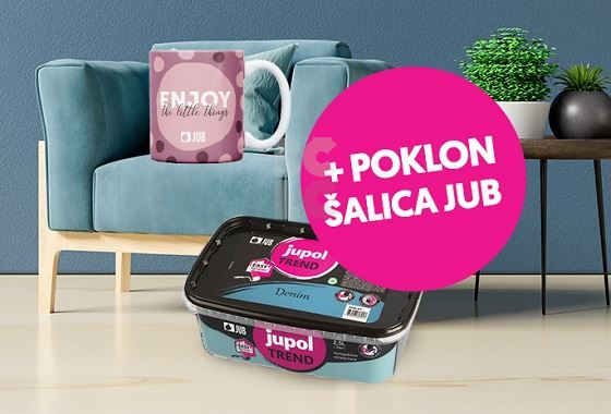 JUPOL TREND - visokopokrivna unutarnja boja