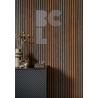 ZIDNI PANEL Medio LAMELLI L0204, 270 cm, tamni hrast