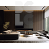ZIDNI PANEL Medio LAMELLI L0204, 270 cm, tamni hrast