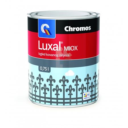CHROMOS LUXAL MIOX - pokrivna boja izgleda kovanog željeza