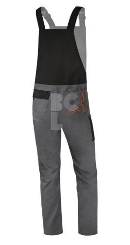 HLAČE M2SA3 - treger radne hlače s naramenicama