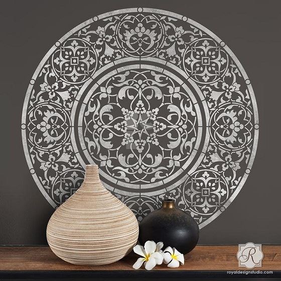 Šablona MANDALA MEDALLION STENCIL S-6305