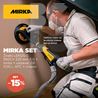 MIRKA LEROS žirafa za brušenje 225 mm + torba + usisavač DE 1230