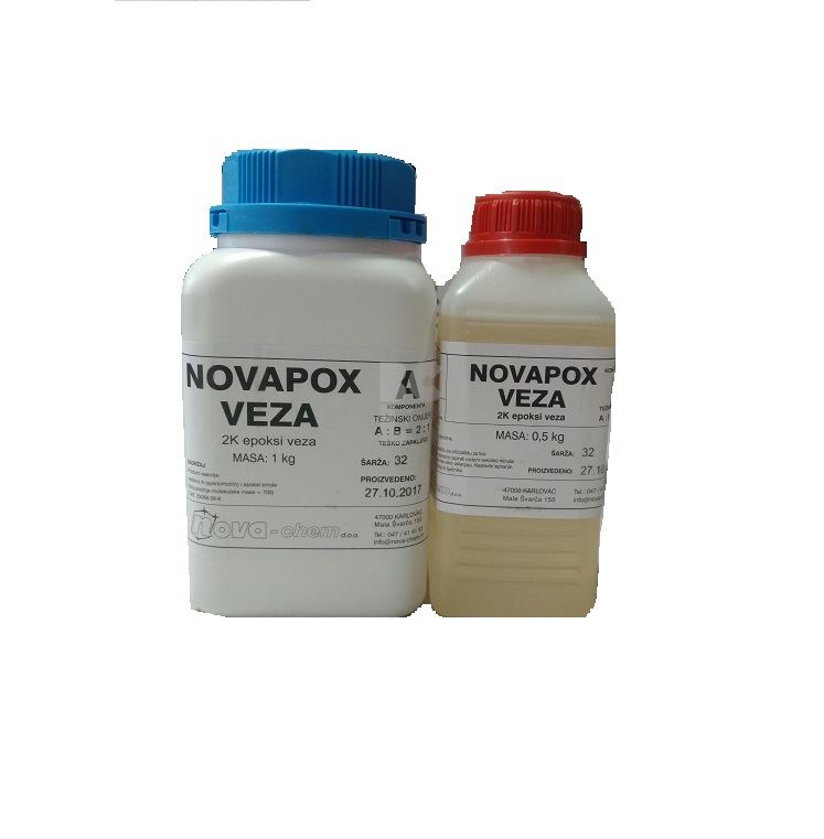 EPOXY SMOLA NOVAPOX VEZA - bezotapalna srednjeviskozna tekućina