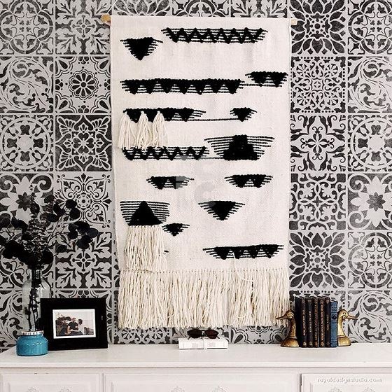 Šablona PALADEO ALLOVER TILE STENCIL S-6246
