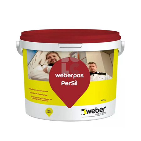 WEBER.pas PerSil 1,5mm BIJELA (25kg)