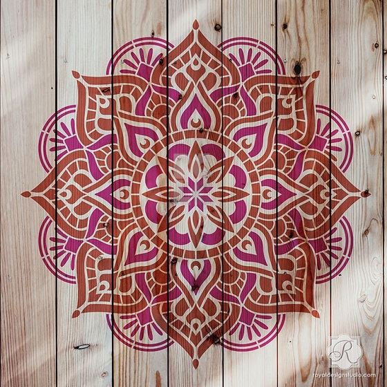 Šablona PRAJNA MANDALA-MEDIUM 21 S 6331M