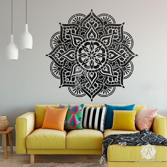 Šablona PRAJNA MANDALA-MEDIUM 21 S 6331M