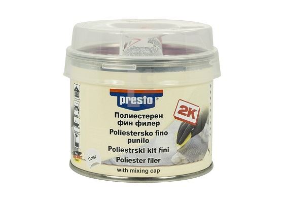 FINI POLIESTER KIT - PRESTO Poly. fine filler 1000 g