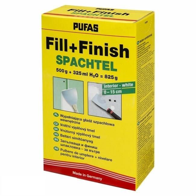 PUFAS UNUTARNJA GLET MASA FILL + FINISH - glet masa za ispunu i završnu obradu