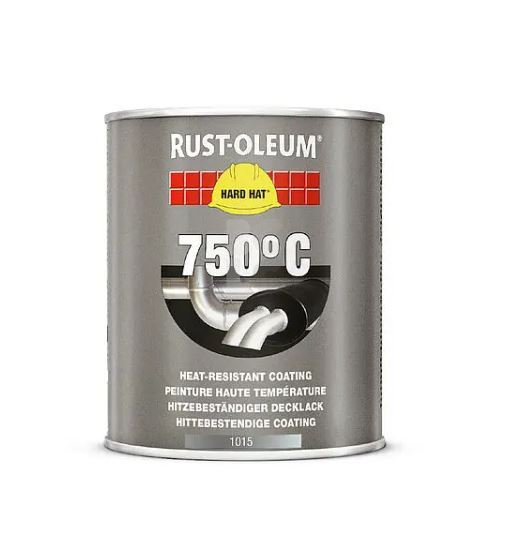 RUSTOLEUM HARD HAT HEAT RESISTANT 750°C temperaturno otporni premaz crni