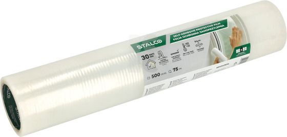 Samoljepljiva zaštitna folija TRANSPARENT 500mm x 75m ( 56,25m2)