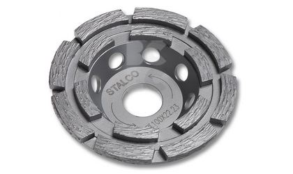 STALCO dijamantna brusna ploča za beton dvoredna180x22,23 premium