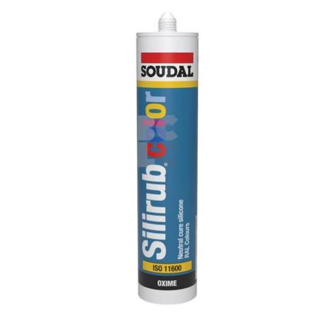 SOUDAL SILIRUB COLOR - neutralni silikon po RAL-u