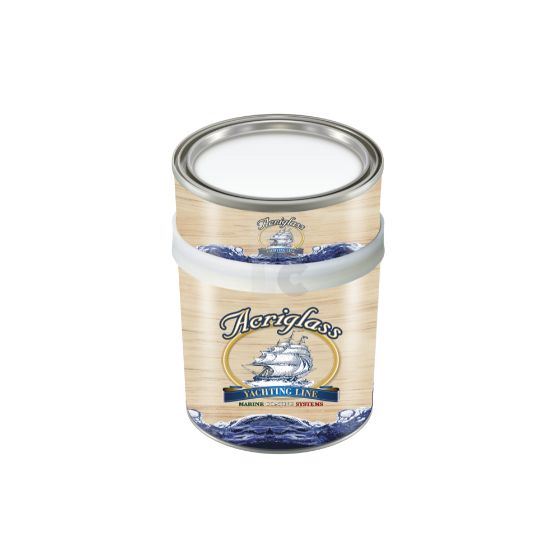 SKIPPER'S ACRIGLASS UV transparentni 2K emajl visokog sjaja 0,75lit