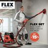 FLEX Žirafa GE6REC+torba+FLEX Usisavač s priborom VCE 44 L AC