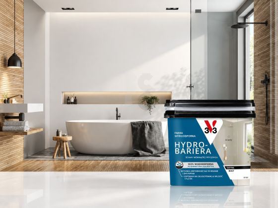 V33 Hydrobariera – Vodootporna boja za kupaonice i tuš kabine