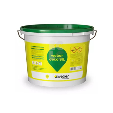 WEBER.pas Deco SIL.žbuka 1,5mm BIJELA (25kg)