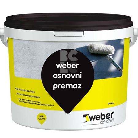 WEBER.PRIM G800 - univerzalni osnovni (grundirajući) premaz za fasadne žbuke