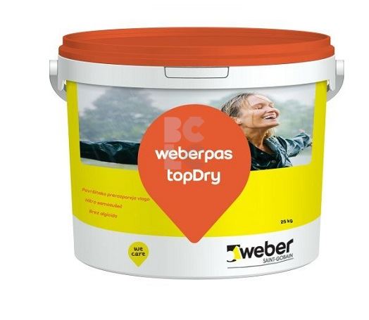 WEBERPAS TOPDRY - završni sloj za termo fasadu