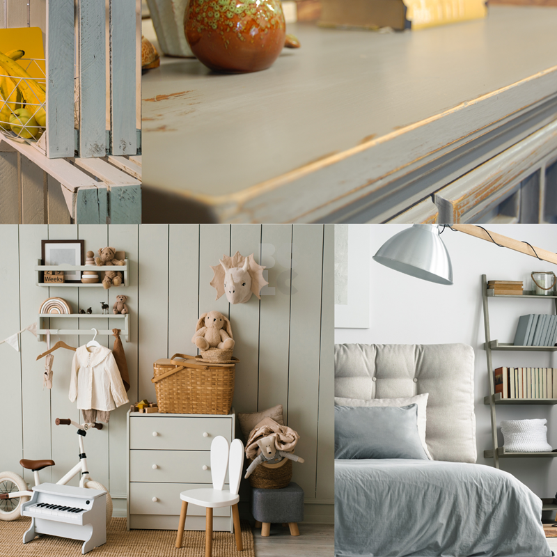 RUST-OLEUM CHALKY FINISH FURNITURE PAINT SPRAY - kredasta boja za namještaj DIY
