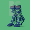 BČLĆ čarape plavo-zelene