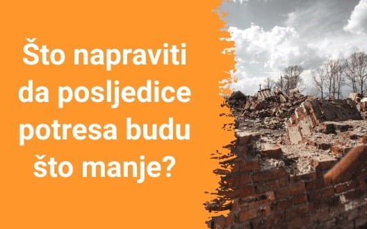Koji građevinski materijal i zaštitnu opremu odabrati prilikom sanacije štete od potresa?