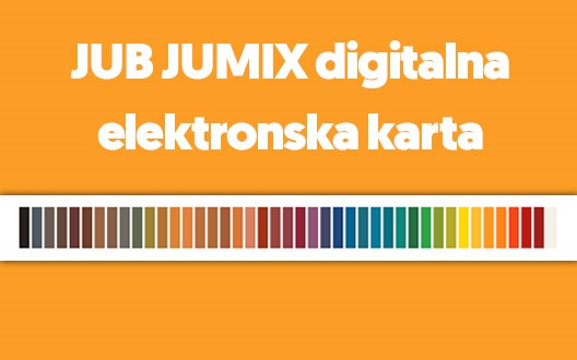 Pronađi svoju idealnu nijansu za dom uz JUMIX digitalnu elektronsku kartu!