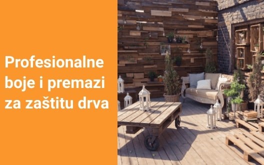 Zaštita drva uz profesionalne premaze i boje za drvo