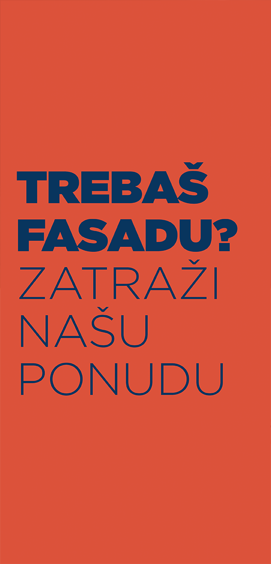 Trebaš fasadu? Zatraži našu ponudu!