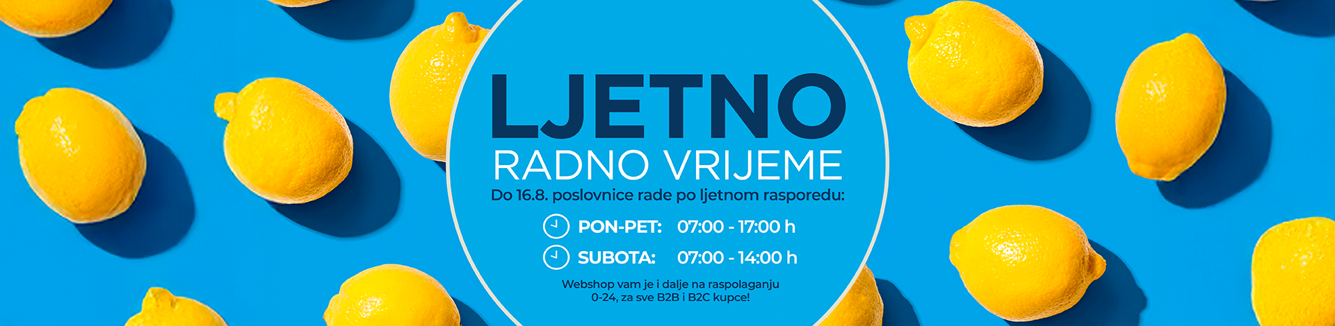 Ljetno radno vrijeme 