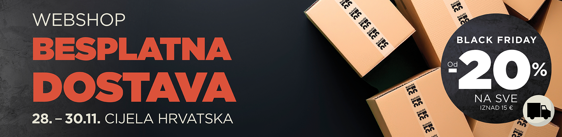 Besplatna dostava Black friday 