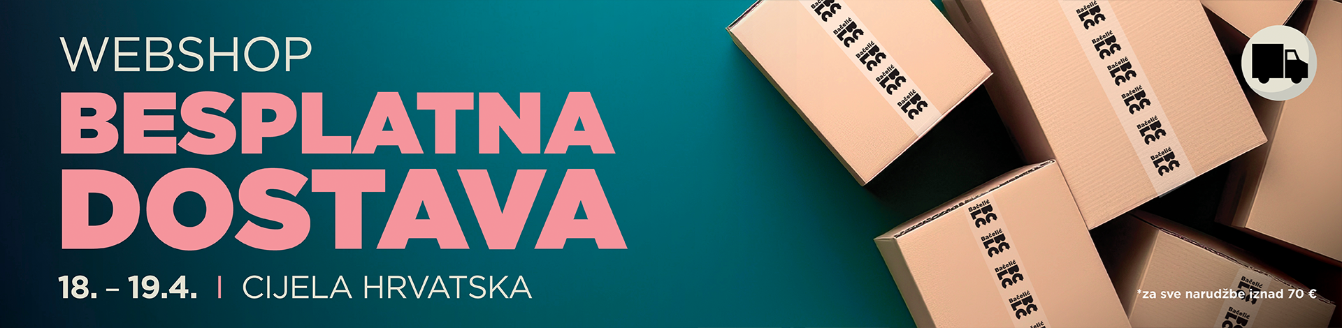 BESPLATNA DOSTAVA 18. i 19.4. 