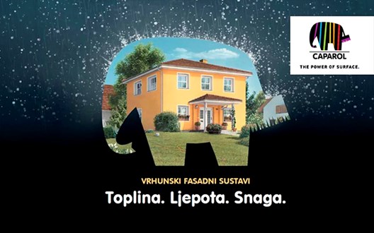 Caparol fasadni sustavi – kada svaka komponenta ima svoju važnu ulogu
