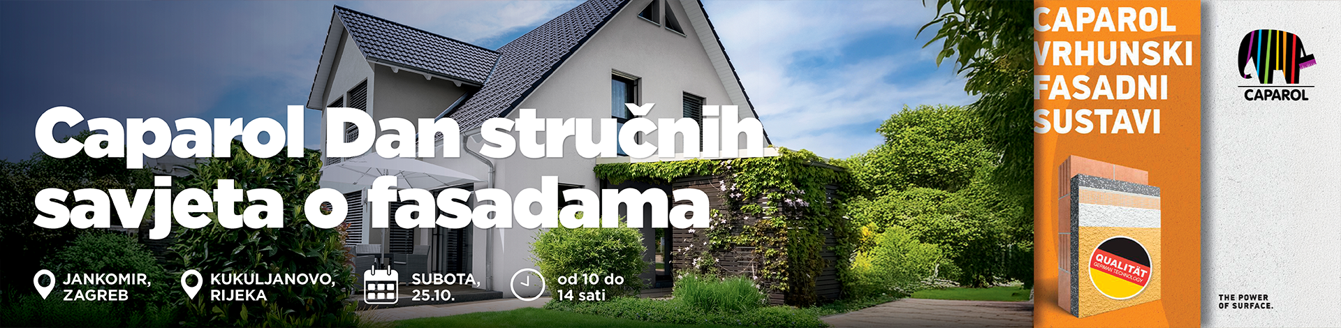 Sve o fasadama iz prve ruke – Caparol stručnjaci na raspolaganju