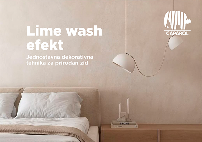 Lime wash efekt