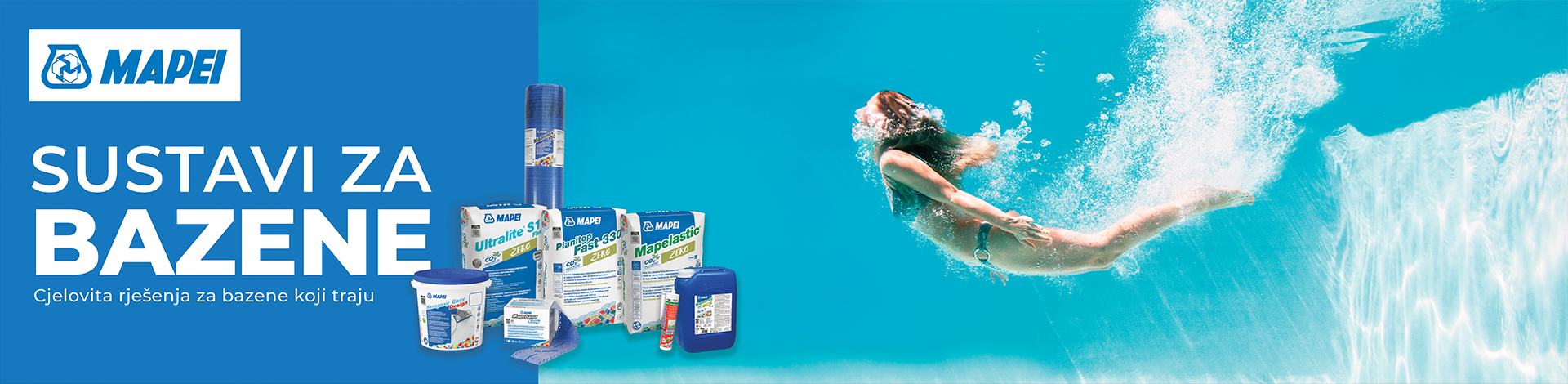 Mapei sustavi za bazene 
