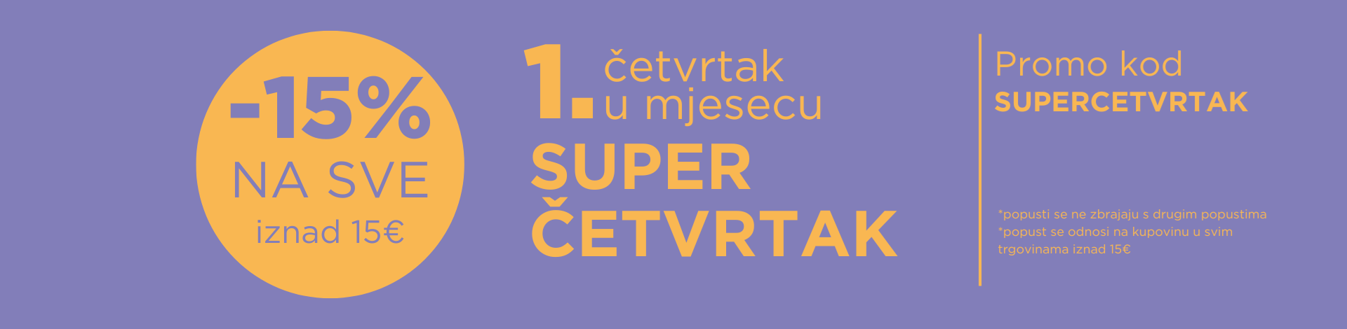 1. ČETVRTAK U MJESECU