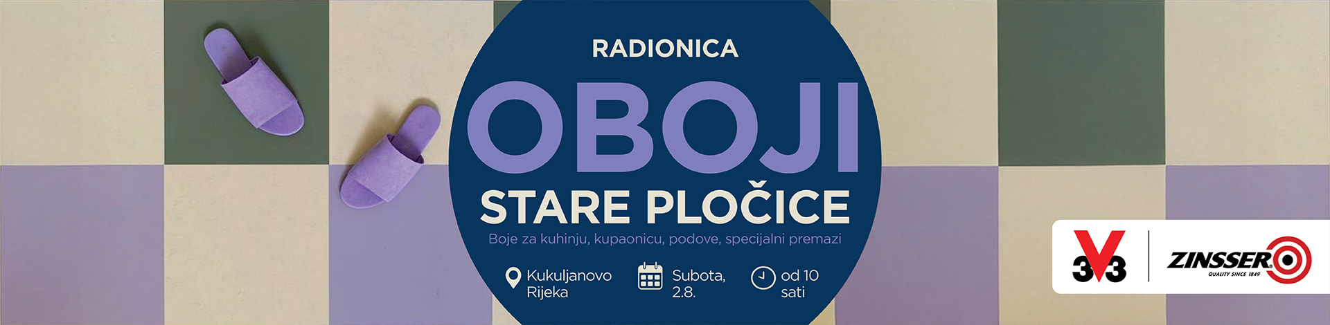 Radionica Kukuljanovo - V33 i Zinsser 