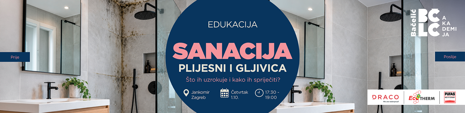 Sanacija gljivica i plijesni