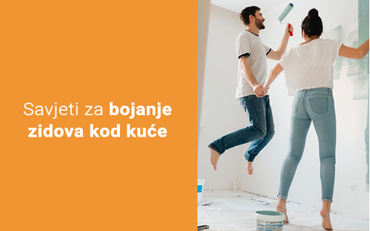 Savjeti za bojanje zidova kod kuće