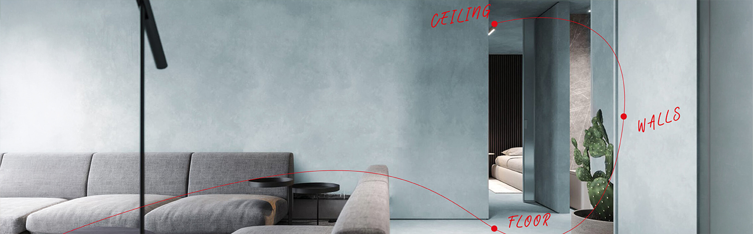 ALLOVER – mikrocement efekt koji definira moderan interijer