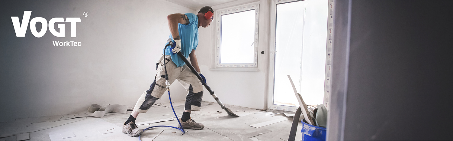 Vogt čekić za renoviranje i uklanjanje podova, žbuke i bitumena – profesionalni alat za građevinske radove